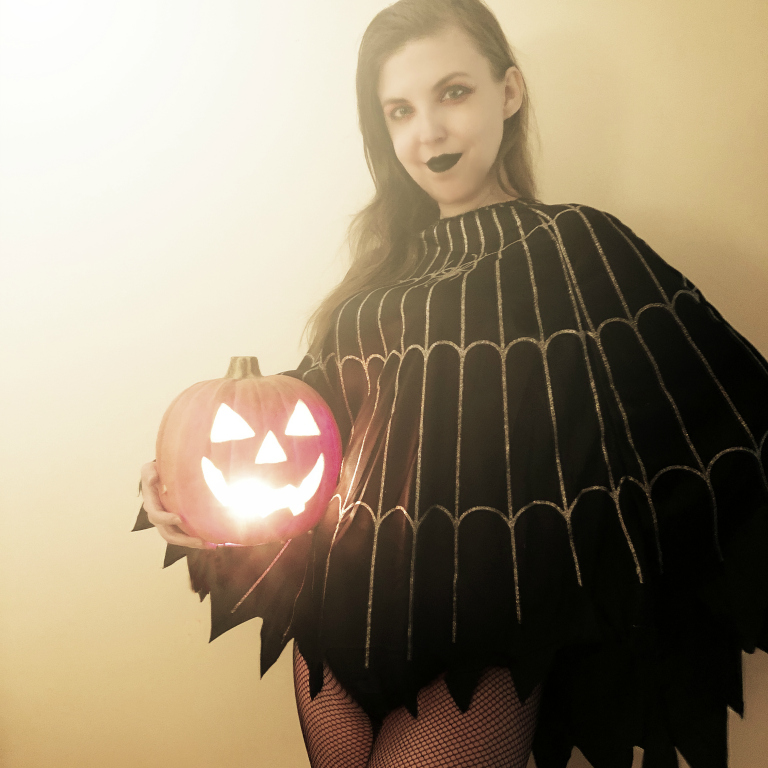 Spirit Halloween Spiderweb Poncho